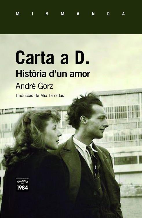 CARTA A D.  | 9788416987603 | ANDRE GORZ