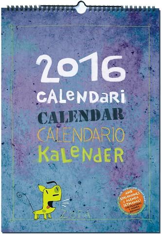 2016 CALENDARI CALENDAR CALENDARIO KALEDER ZATA | 9788480906173 | MONSTE BOSCH