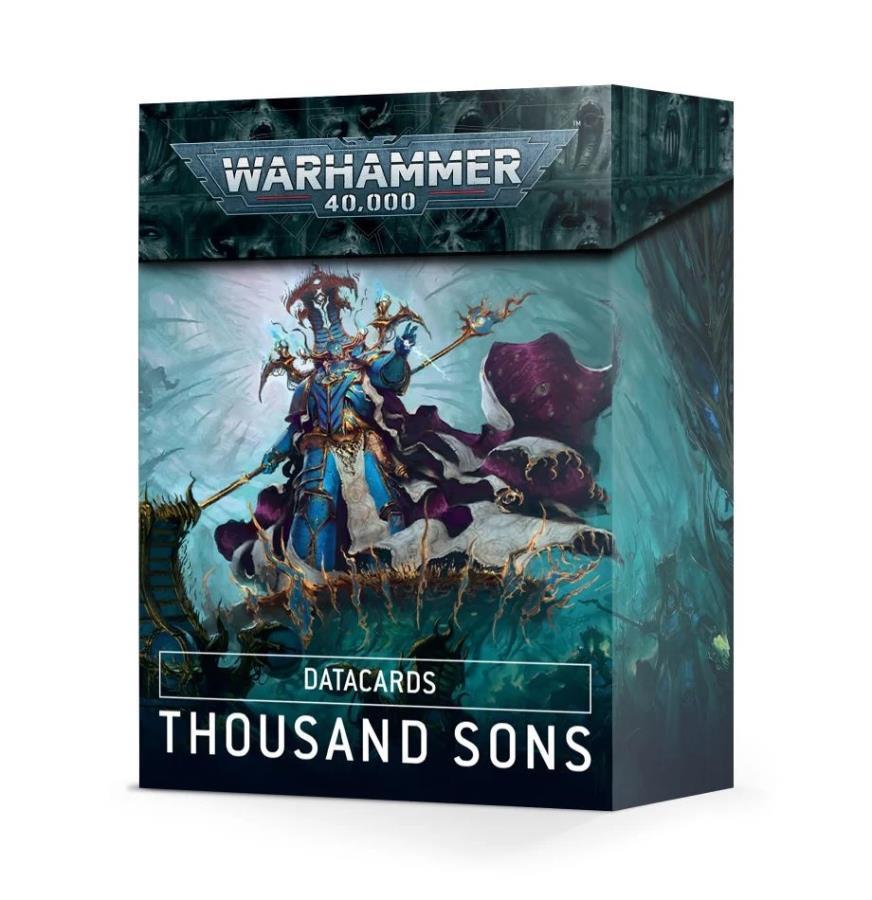DATACARDS: THOUSAND SONS (ENGLISH) | 5011921134458 | GAMES WORKSHOP