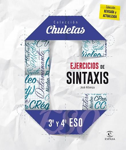 Ejercicios de sintaxis 3 y 4 para la ESO | 9788467044393 | José Atienza Marmolejo