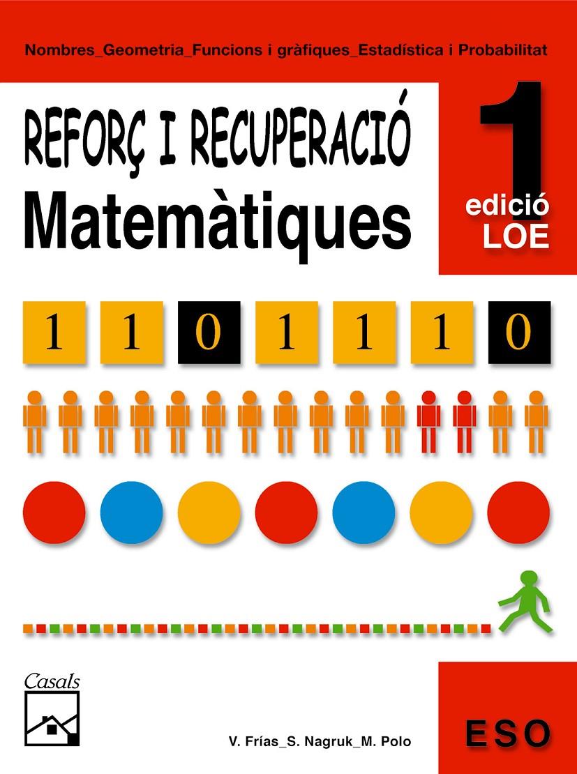 REFORÇ DE MATEMATIQUES 1ESO | 9788421833308 | VV.AA.