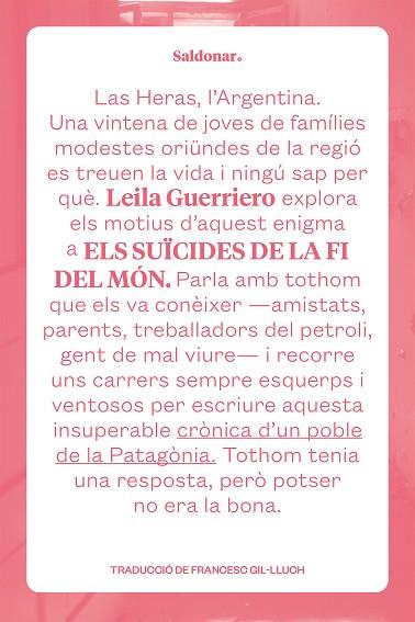 Els suicides de la fi del mon | 9788419571274 | LEILA GUERRIERO