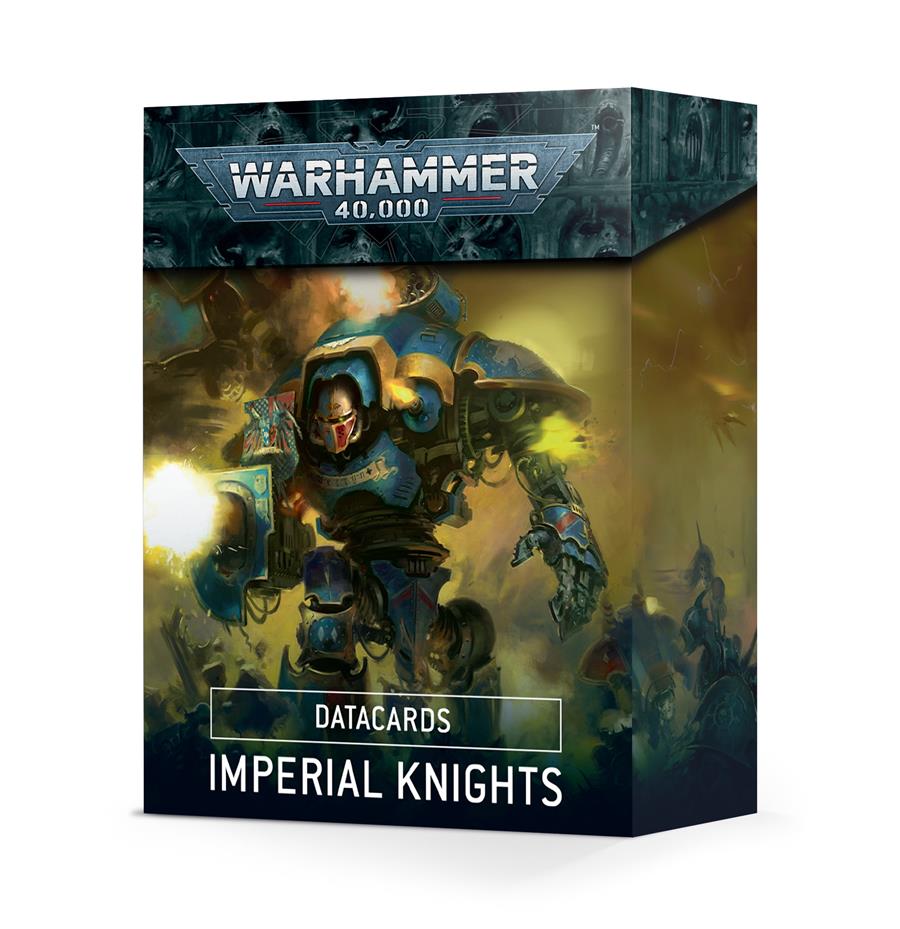 DATACARDS: IMPERIAL KNIGHTS (ENGLISH) | 5011921140596 | GAMES WORKSHOP