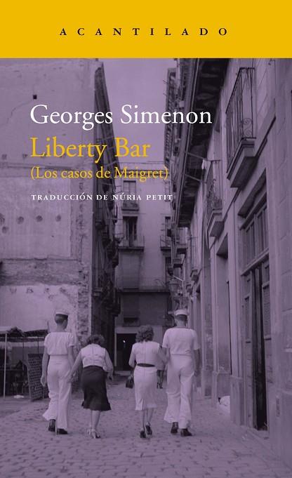 Liberty bar | 9788417346355 | Georges Simenon