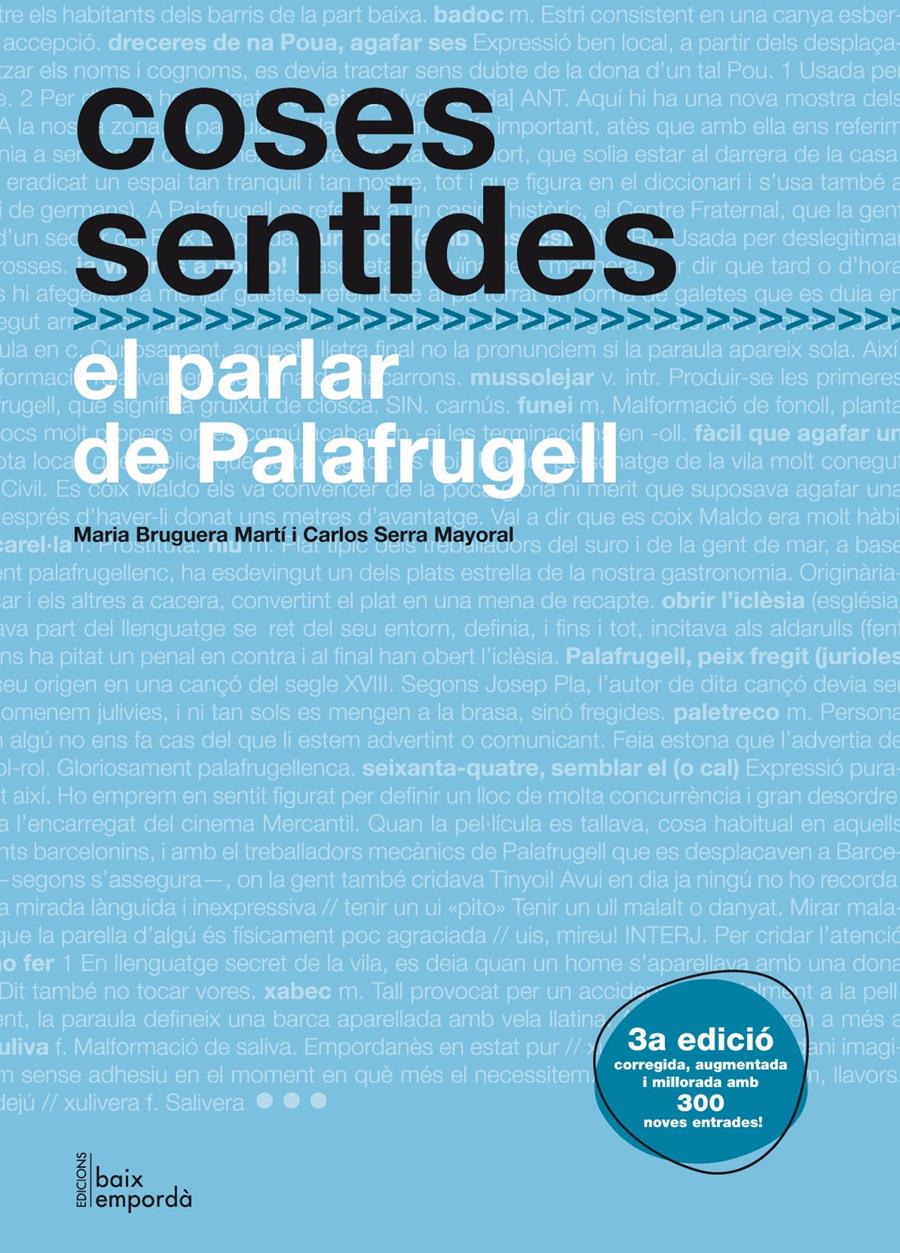 COSES SENTIDES EL PARLAR DE PALAFRUGELL | 9788487501486 | MARIA BRUGUERA MARTI & CARLOS SERRA MAYORAL