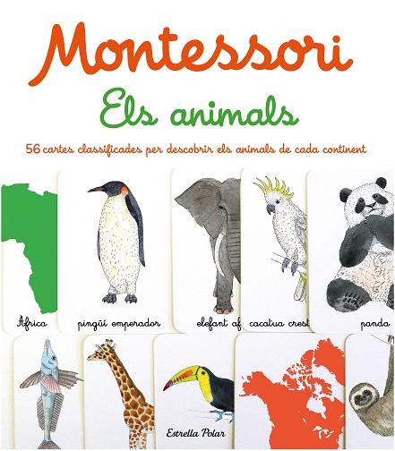 Montessori Els animals | 9788413894676 | Ève Herrmann & Emmanuelle Tchoukriel