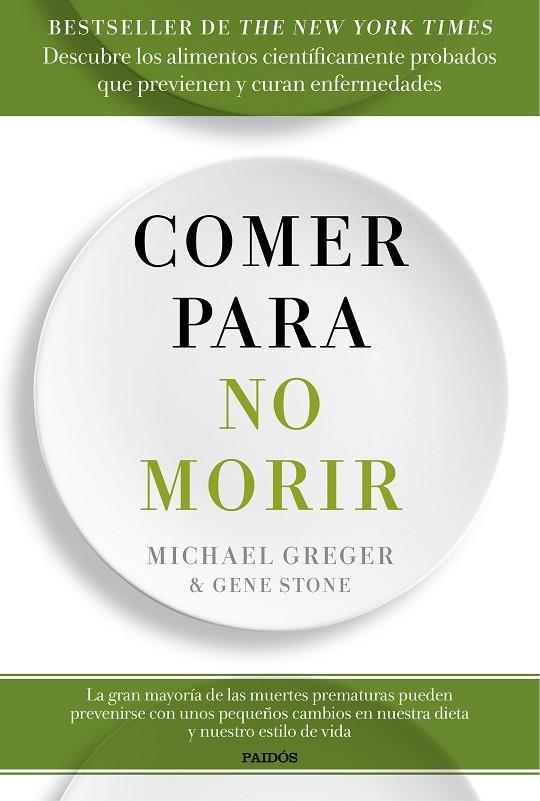 COMER PARA NO MORIR | 9788449334931 | MICHAEL GREGER & GENE STONE