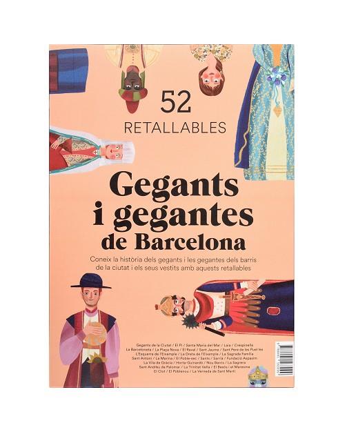 Gegants i Gegantes de Barcelona 50 retallables | 9788491563099 | Laia Berloso & Nico Alonso