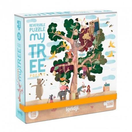 MY TREE POCKET REVERSIBLE PUZZLE | 8436580424004 | LONDJI
