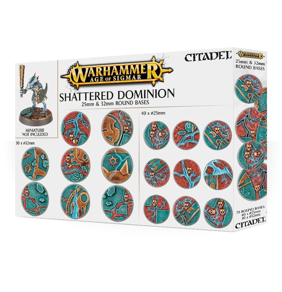 AOS: SHATTERED DOMINION: 25 & 32MM ROUND | 5011921073115 | GAMES WORKSHOP