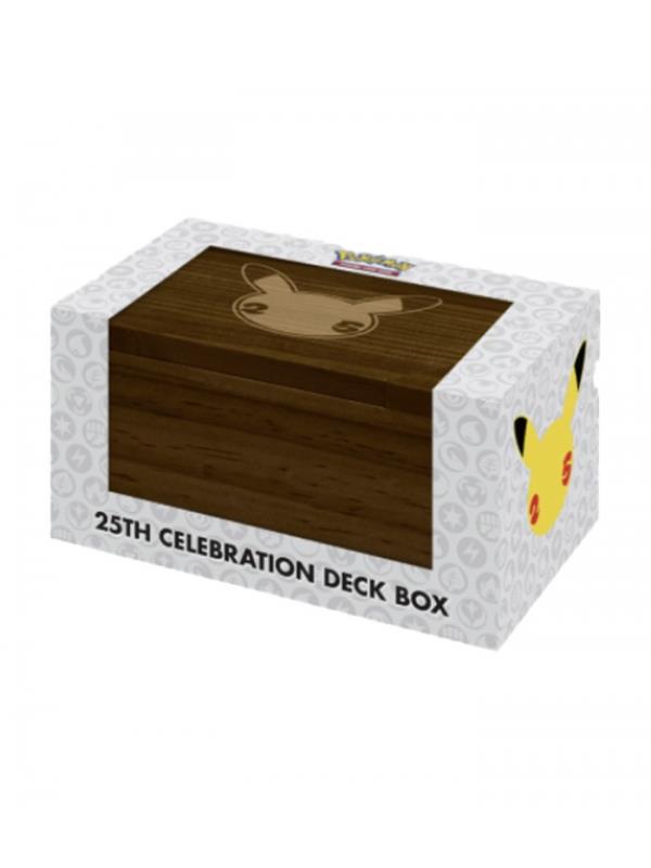25TH CELEBRATION DECK BOX | 074427157753 | THE POKEMON COMPANY & ULTRA PRO