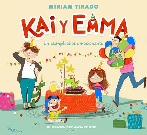KAI Y EMMA 01 UN CUMPLEAÑOS EMOCIONANTE | 9788418054891 | MIRIAM TIRADO