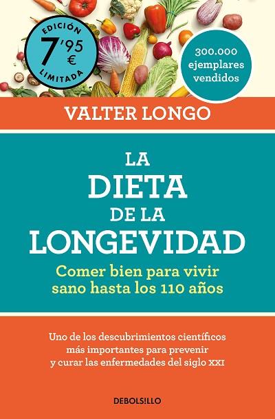 La dieta de la longevidad | 9788466371629 | VALTER LONGO
