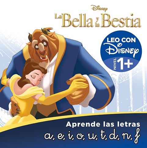 LEO CON DISNEY LA BELLA Y LA BESTIA APRENDE LAS LETRAS | 9788418039171 | DISNEY