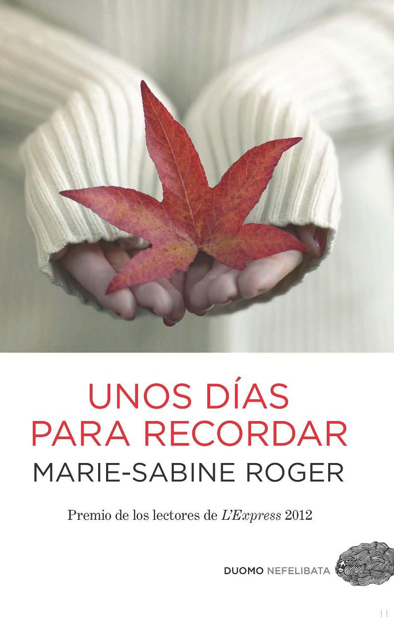 UNOS DIAS PARA RECORDAR | 9788415355540 | ROGER, MARIE-SABINE