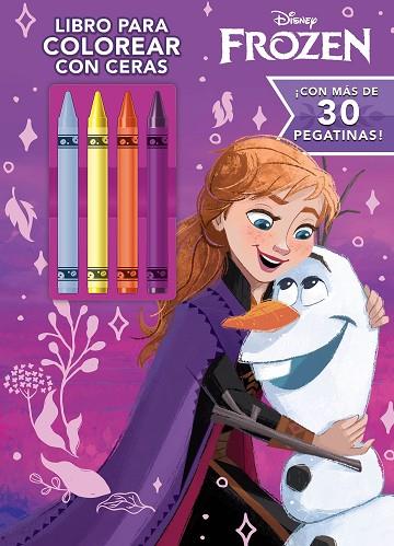 Frozen Libro para colorear con ceras | 9788418940231 | Disney