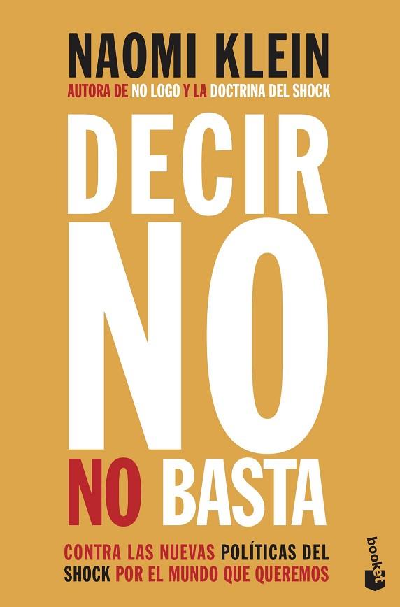 DECIR NO NO BASTA | 9788408222514 | NAOMI KLEIN