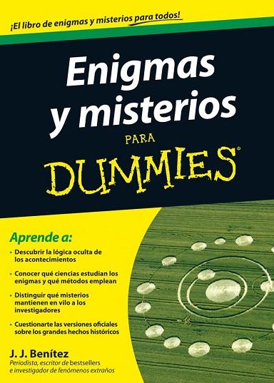 ENIGMAS Y MISTERIOS PARA DUMMIES | 9788432921476 | J. J. BENITEZ