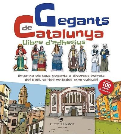GEGANTS DE CATALUNYA LLIBRE D'ADHESIUS | 9788417000363 | JUANOLO