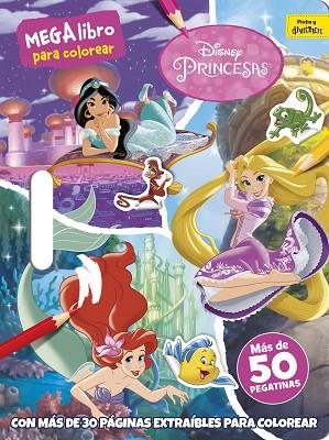Princesas  Megalibro para colorear | 9788418335068 | Disney