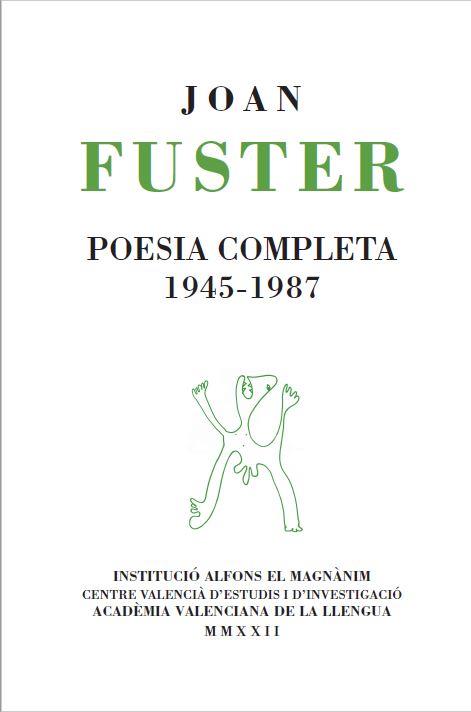 POESIA COMPLETA 1945-1987 | 9788478229178 | JOAN FUSTER