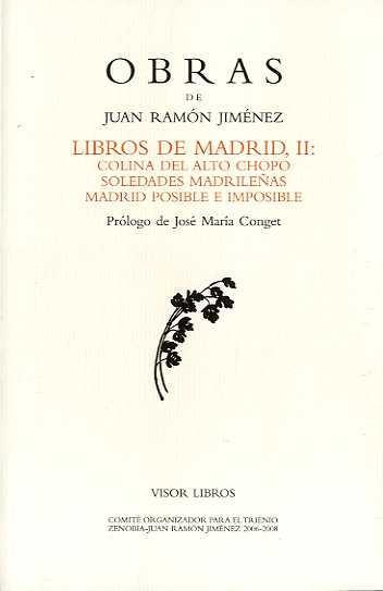 Libros de Madrid II | 9788475220673 | Juan Ramon Jimenez