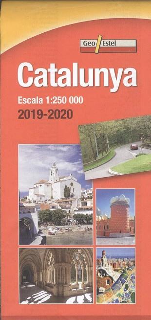 CATALUNYA MAPA 2019-2020 | 9788415237303 | GEO ESTEL