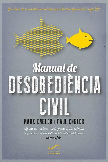 MANUAL DE DESOBEDIENCIA CIVIL | 9788417611170 | MARK ENGLER & PAUL ENGLER