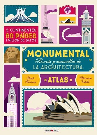 MONUMENTAL RECORDS Y MARAVILLAS DE LA ARQUITECTURA | 9788416690039 | Sara Tarvernier