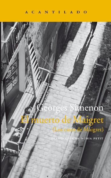 El muerto de Maigret | 9788416748167 | Georges Simenon