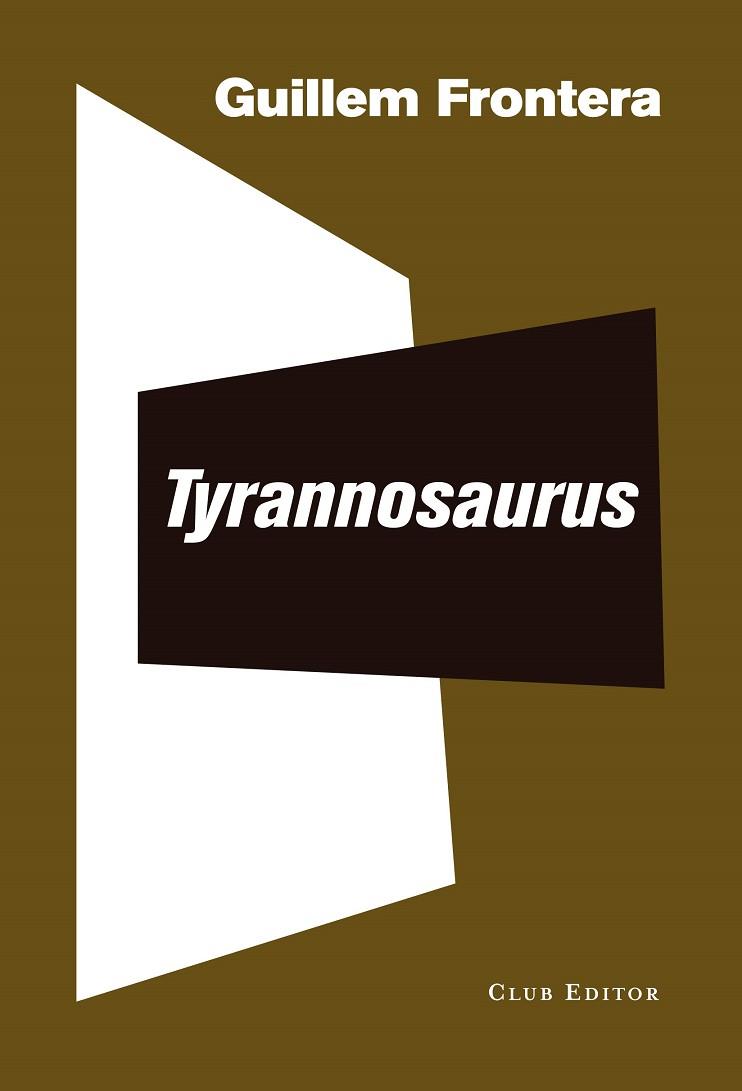 Tyrannosaurus | 9788473292559 | GUILLEM FRONTERA