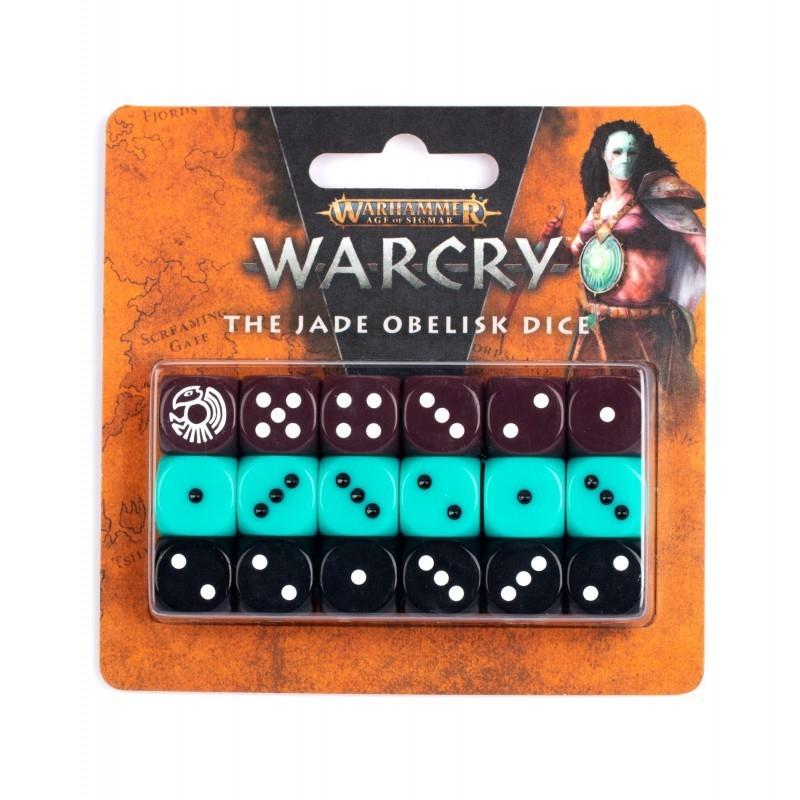 WARCRY: THE JADE OBELISK DICE | 5011921184170 | GAMES WORKSHOP