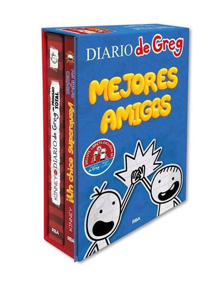 PACK DIARIO DE GREG & MEJORES AMIGOS | 9788427220850 | JEFF KINNEY