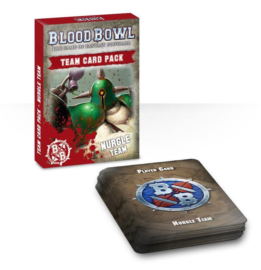 BLOOD BOWL: NURGLE TEAM CARDS (ENGLISH) | 5011921104901 | GAMES WORKSHOP