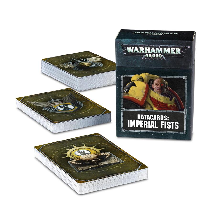 DATACARDS: IMPERIAL FISTS (ENGLISH) | 5011921126781 | GAMES WORKSHOP