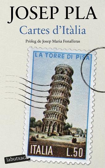 Cartes d'Itàlia | 9788419107350 | Josep Pla
