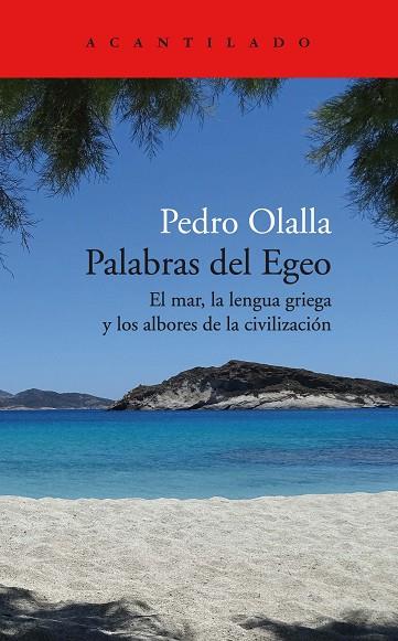 Palabras del Egeo | 9788418370847 | Pedro Olalla