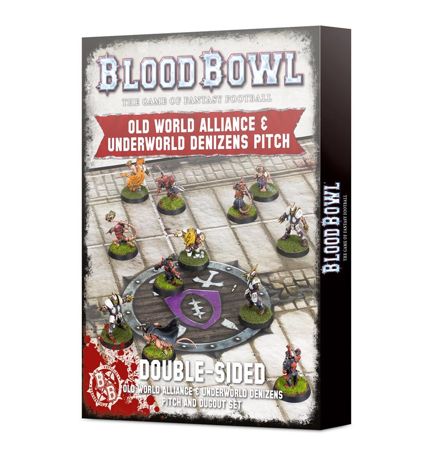 BLOOD BOWL: OLD WORLD + UNDERWORLD PITCH | 5011921127474 | GAMES WORKSHOP