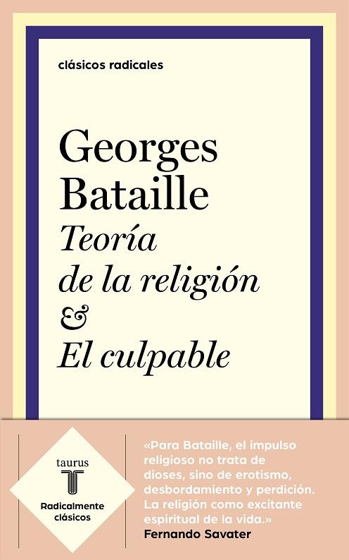 TEORIA DE LA RELIGION | 9788430619931 | GEORGES BATAILLE