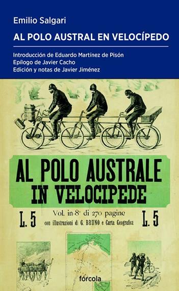 Al polo austral en velocipedo | 9788419969095 | Emilio Salgari