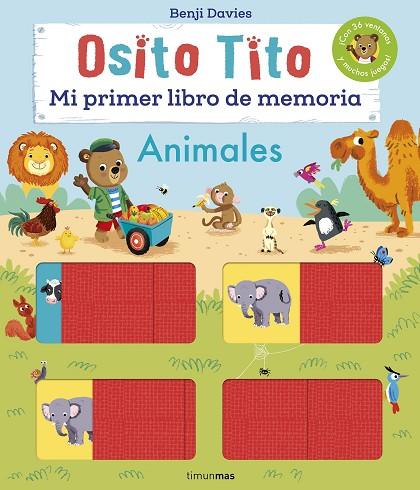 Osito Tito Mi primer libro de memoria Animales | 9788408249702 | Benji Davies