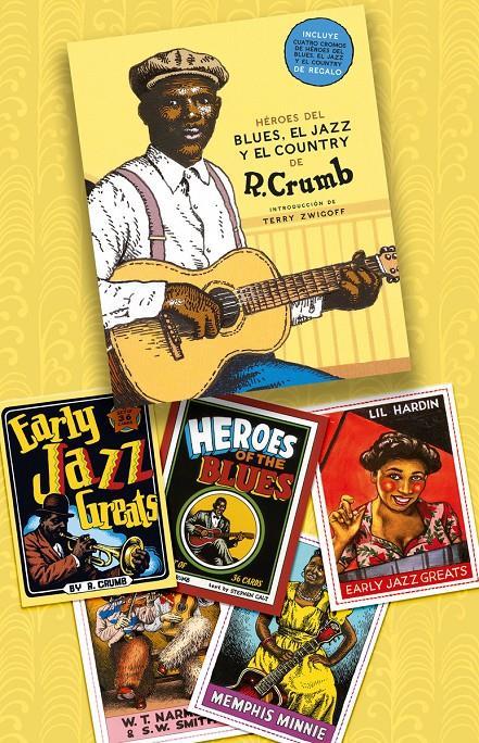 Héroes del blues el jazz y el country | 9788419735423 | ROBERT CRUMB