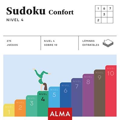 SUDOKU CONFORT NIVEL 4  | 9788417430139 | ANY PUZZLE