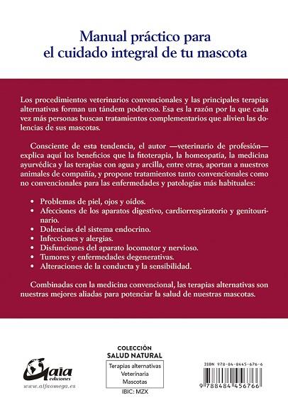 TERAPIAS ALTERNATIVAS PARA ANIMALES DE COMPAÑIA | 9788484456766 | SANTIAGO GARCIA CARABALLO