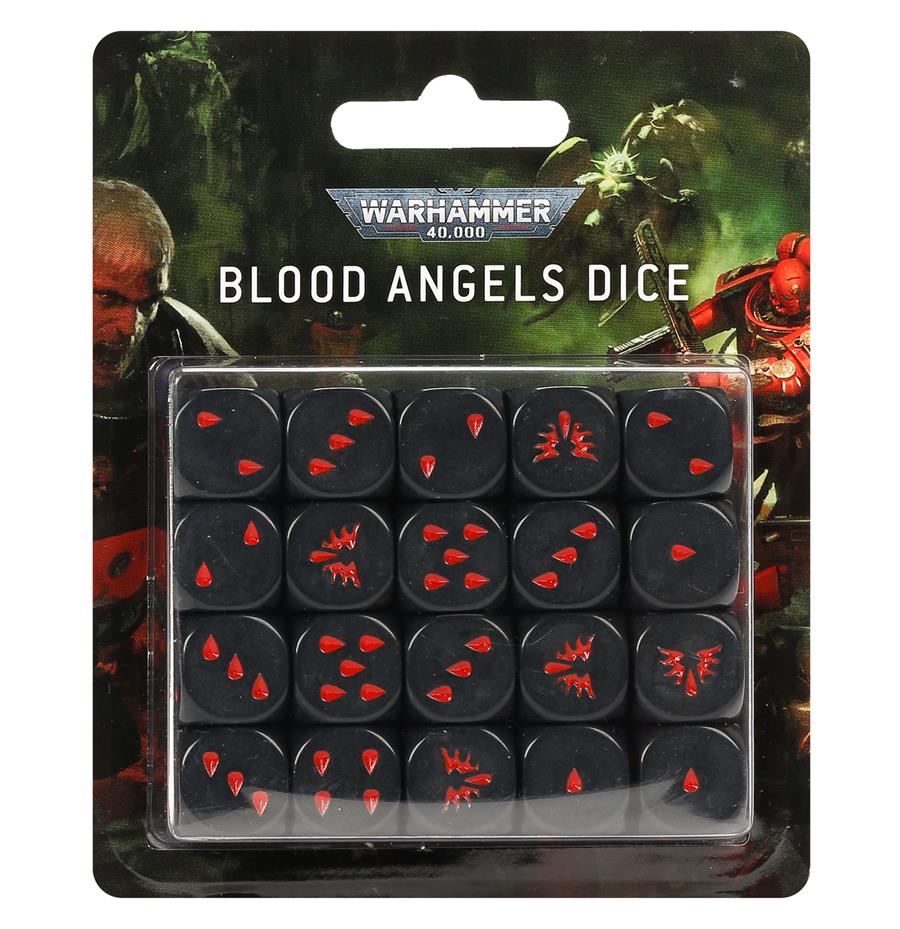 BLOOD ANGELS DICE SET | 5011921141975 | GAMES WORKSHOP