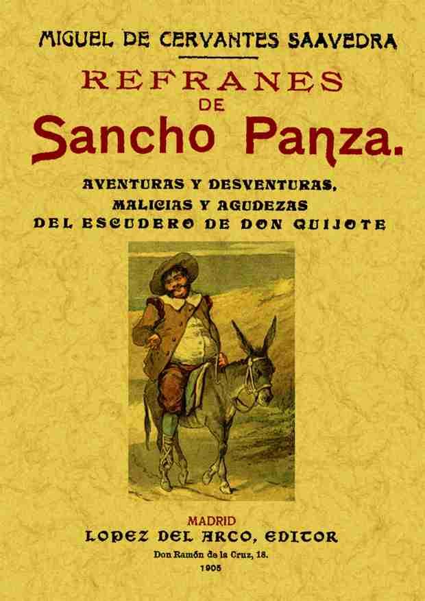 REFRANES DE SANCHO PANZA | 9788495636201 | MIGUEL DE CERVANTES SAAVEDRA