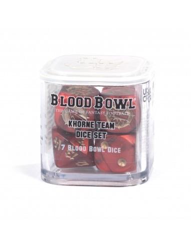 BLOOD BOWL KHORNE TEAM DICE | 5011921143917 | GAMES WORKSHOP