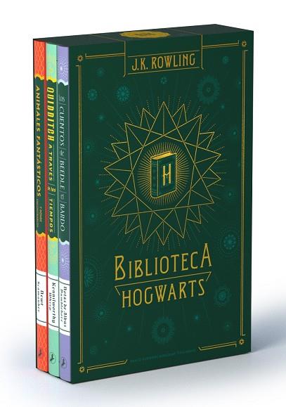 BIBLIOTECA HOGWARTS ESTUCHE | 9788418797569 | J. K. ROWLING