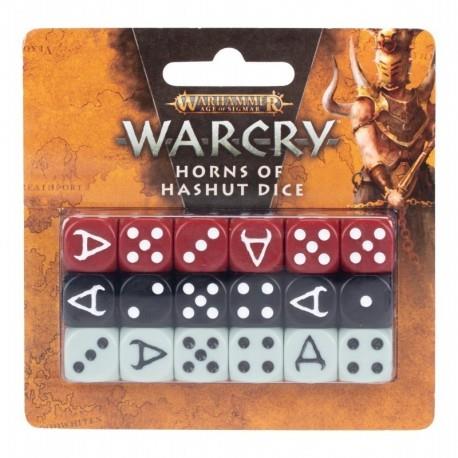 WARCRY DICE SET: HORNS OF HASHUT | 5011921179046 | GAMES WORKSHOP