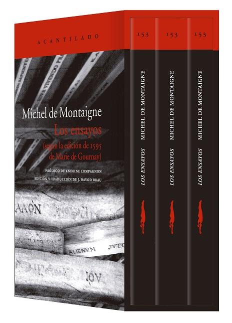Estuche los ensayos de Montaigne | 9788418370625 | Michel Foucault